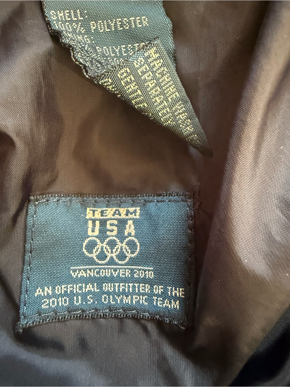 Polo Ralph Lauren Lake Placid Britain Team USA Vancouver 2010 Jacket-Size Large - Picture 6 of 9